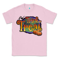 Bubblegum Pink trick or treat white Classic Tee - JahusDesignShop
