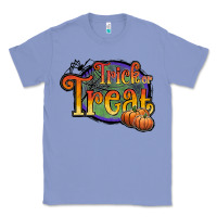 Colony Blue trick or treat white Classic Tee - JahusDesignShop