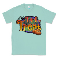 Seafoam trick or treat white Classic Tee - JahusDesignShop