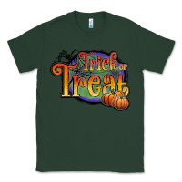Sports Green trick or treat white Classic Tee - JahusDesignShop