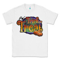 White trick or treat white Classic Tee - JahusDesignShop