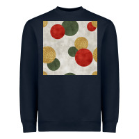 Navy christmas points seamless pattern Heavyweight Sweatshirt - BundleAndBundleShop