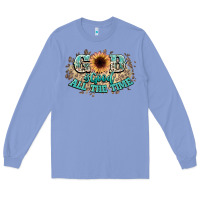 Colony Blue god is good all the time Long Sleeve Tee - NancyCooperArtShop