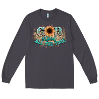 Smoke god is good all the time Long Sleeve Tee - NancyCooperArtShop