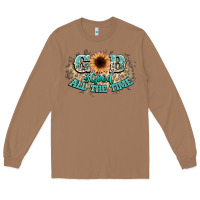 Toasted Coconut god is good all the time Long Sleeve Tee - NancyCooperArtShop