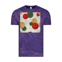 Cloud Purple christmas points seamless pattern Vintage Tee - BundleAndBundleShop