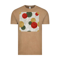 Vintage Coffee christmas points seamless pattern Vintage Tee - BundleAndBundleShop