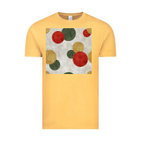 Vintage Mustard christmas points seamless pattern Vintage Tee - BundleAndBundleShop