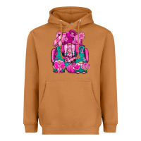 Meerkat Breast Cancer Gnomies Truck Heavyweight Hoodie - BundleAndBundleShop