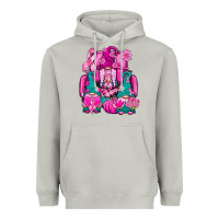 Moon Dust Breast Cancer Gnomies Truck Heavyweight Hoodie - BundleAndBundleShop