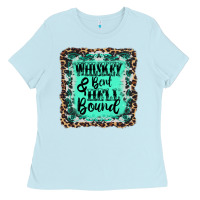 Whiskey Bent Hell Bound Ladies Tee | Teevron
