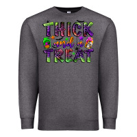 Charcoal Heather thick and a treat Premium Sweatshirt - BundleAndBundleShop