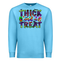 Ocean Blue thick and a treat Premium Sweatshirt - BundleAndBundleShop