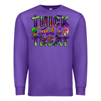 Purple thick and a treat Premium Sweatshirt - BundleAndBundleShop