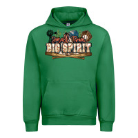 Emerald Small town big spirit Baseball Urban Hoodie - HowdyJamesFarm