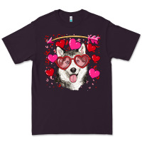Plum Valentine's day husky Premium Tee - RanaPortraitStore