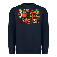 Navy jolly teacher Heavyweight Sweatshirt - AdoDesignShop