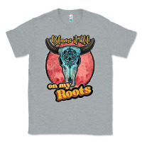Heather Grey blame it all on my roots black Classic Tee - JahusDesignShop