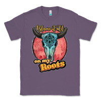 Lavender blame it all on my roots black Classic Tee - JahusDesignShop