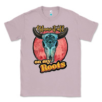 Lilac blame it all on my roots black Classic Tee - JahusDesignShop