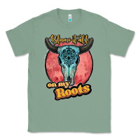 Sage blame it all on my roots black Classic Tee - JahusDesignShop