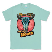 Seafoam blame it all on my roots black Classic Tee - JahusDesignShop