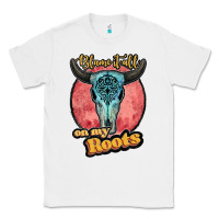 White blame it all on my roots black Classic Tee - JahusDesignShop