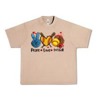 Burro peace love  softball Urban Heavy Tee - AdoDesignShop
