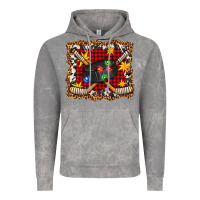 Cloud Rock hockey christmas with lights and stars Vintage Hoodie - FaDigitalArtStudio