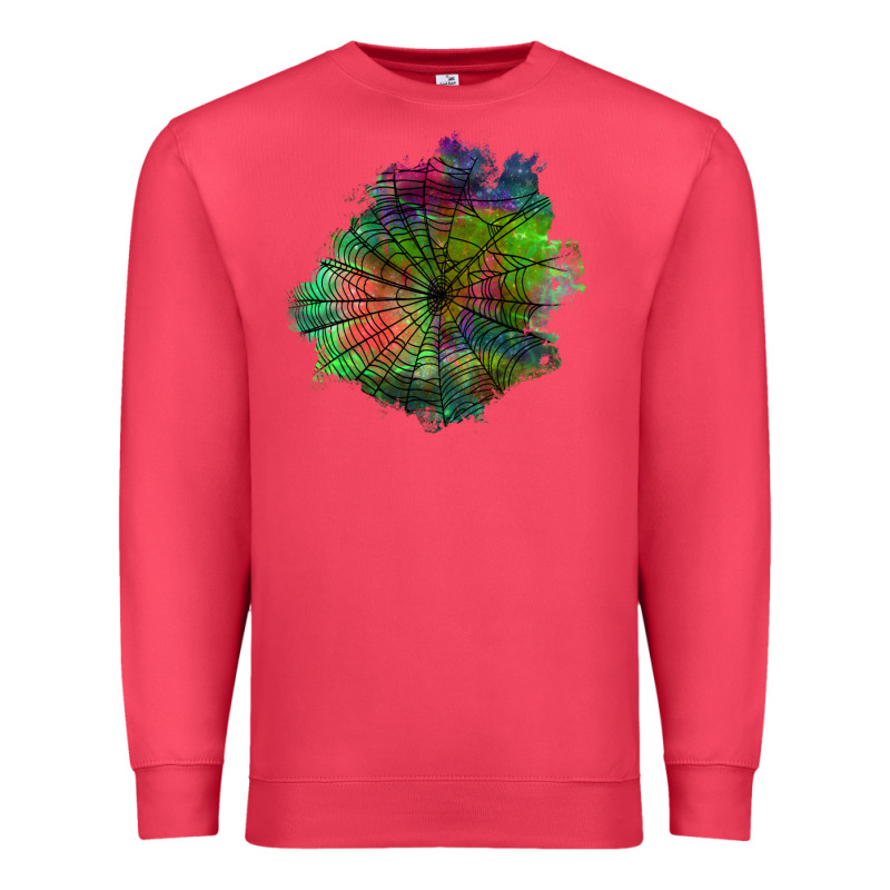 Halloween Spider Web For Patches Premium Sweatshirt by BundleAndBundleShop | Teevron
