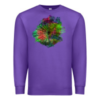 Purple halloween spider web for patches Premium Sweatshirt - BundleAndBundleShop