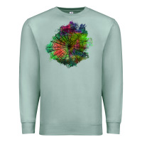 Seafoam halloween spider web for patches Premium Sweatshirt - BundleAndBundleShop
