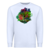 White halloween spider web for patches Premium Sweatshirt - BundleAndBundleShop