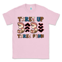 Bubblegum Pink three up three down Classic Tee - AdoDesignShop