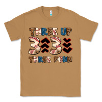 Toasted Coconut three up three down Classic Tee - AdoDesignShop
