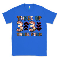 True Royal three up three down Classic Tee - AdoDesignShop