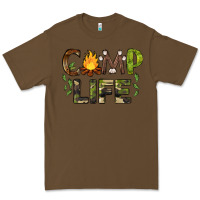 Cacao camp life Premium Tee - BarkalooDesign