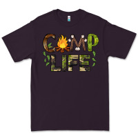 Plum camp life Premium Tee - BarkalooDesign