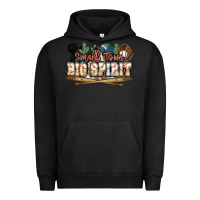 Pigment Black Small town big spirit Baseball Urban Hoodie - HowdyJamesFarm