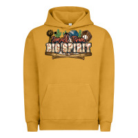 Pigment Peanut Butter Small town big spirit Baseball Urban Hoodie - HowdyJamesFarm