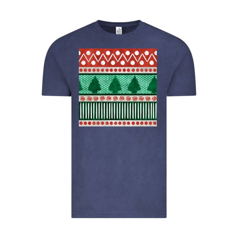 Christmas Trees Hand Drawn Seamless Pattern Vintage Tee by BundleAndBundleShop | Teevron