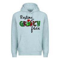 Blue Mist Merry Grinch Mas Premium Hoodie - Bettercallsaul