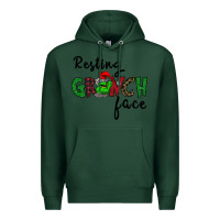 Sports Green Merry Grinch Mas Premium Hoodie - Bettercallsaul