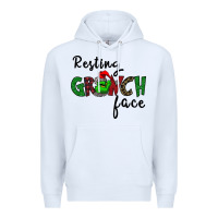 White Merry Grinch Mas Premium Hoodie - Bettercallsaul