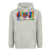 Moon Dust Peace Love Equality Heavyweight Hoodie - BundleAndBundleShop