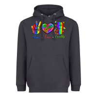 Smoke Peace Love Equality Heavyweight Hoodie - BundleAndBundleShop