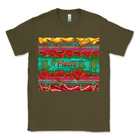 Army Green fiesta Classic Tee - Artiststas