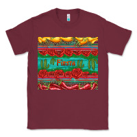 Burgundy fiesta Classic Tee - Artiststas