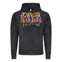 Vintage Black fat tuesday Vintage Hoodie - RacoonDesign