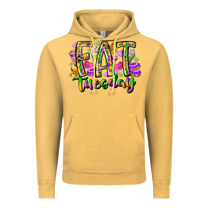 Fat Tuesday Vintage Hoodie by RacoonDesign | Teevron